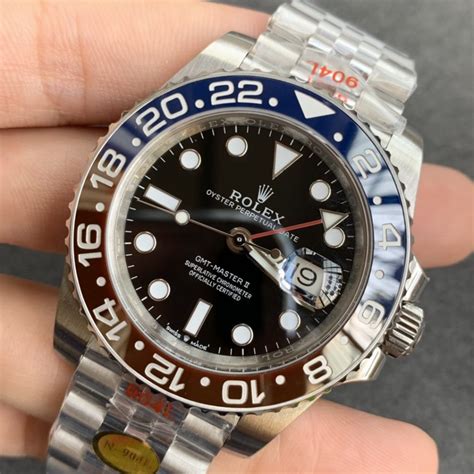 rolex gmt ceramic replica|rolex gmt master 2 size.